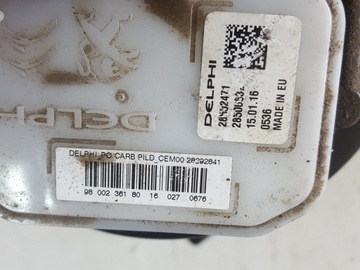 CITROEN C4 GRAND PICASSO II 13-16R 1.6 BLUE HDI ČERPADLO PALIVA 9800236180