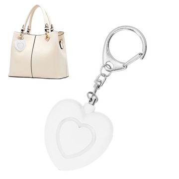 125дБ сигнализация самообороны светодиодная лампа противоударная аварийная сигнализация в форме сердца