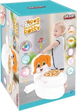 ТУАЛЕТ ДЛЯ СОБАКИ С ОТКРЫТКОЙ И СЪЕМНОЙ ВСТАВКОЙ, ИНТЕРАКТИВНЫЙ PILSAN