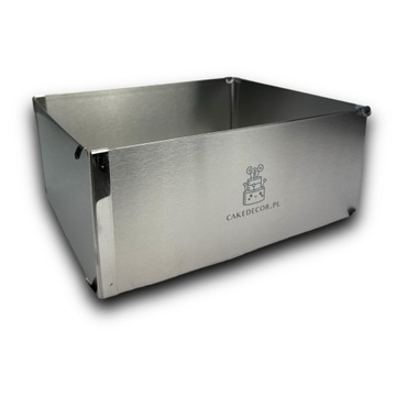 Регулируемый прямоугольный бортик для торта, кондитерская форма 10 см.