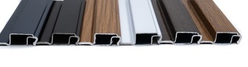PROFIL ALUMINIOWY STANDARD DO MOSKITIER NA OKNA MOSKITIERA 6 KOLORÓW 40 cm