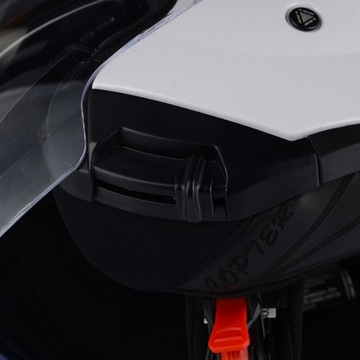 LS2 OF600 COOPTER II МОТОЦИКЛЬНЫЙ ОТКРЫТЫЙ ШЛЕМ, БЕЛЫЙ ГЛЯНЦЕВЫЙ 22/06 + BLEND