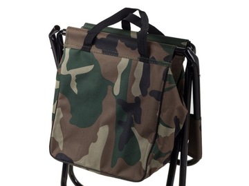 СКЛАДНОЙ ТУРИСТИЧЕСКИЙ КРЕСЛО ДЛЯ РЫБАЛКИ, КАМУФЛЯЖНАЯ СУМКА ДЛЯ РЫБЫ СО СПИНКОЙ КРЕСЛА