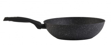 Patelnia WOK Berretti Tivano 28 cm Kamienna marmurkowa głeboka Perfekcja