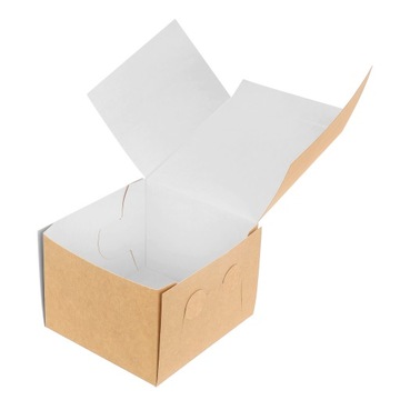 Pudełka karton na ciastka pączek 14x11x9cm 100 szt pudełko komunijne nadruk
