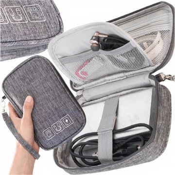 ORGANIZER PODRÓŻNY TORBA ETUI NA KABLE ŁADOWARKI