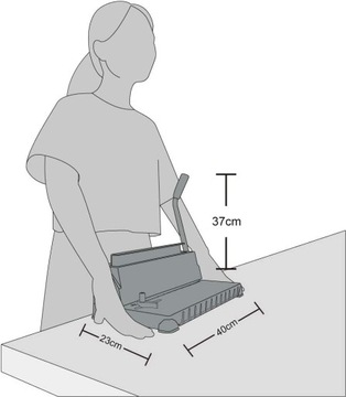Машина для переплета проволокой RAYSON формата А4 скрепляет до 120 листов, пробивает отверстия в 12 листах TD-130