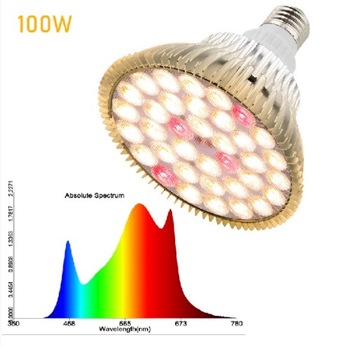 LAMPA ŻARÓWKA GROW FUUL SPECTRUM 100W SUNLICE. E27