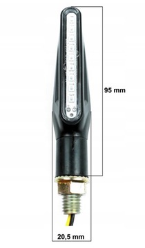 ДИНАМИЧЕСКИЕ СВЕТОДИОДНЫЕ ПОВОРОТЫ С ПРЕРЫВАТЕЛЕМ