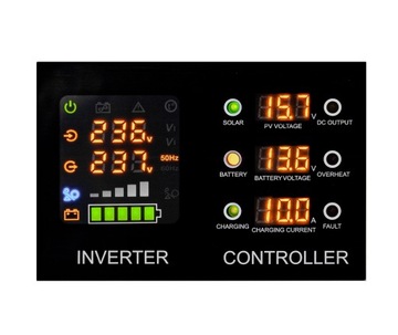 ИНВЕРТОР СОЛНЕЧНЫЙ ИНВЕРТОР СИНУС-ПРЕОБРАЗОВАТЕЛЬ ДЛЯ СОЛНЕЧНОЙ ПАНЕЛИ 2000ВТ 24В