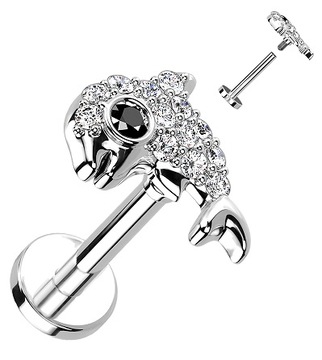 LABRET DO TRAGUSA ucha HELIX 1,2/6 mm DELFIN