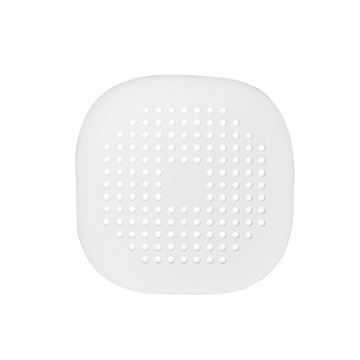 Drain Cover Drain Hair Catcher Flat Silicone White