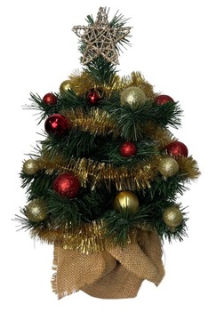 STROIK CHOINKA SZTUCZNA CHOINECZKA GĘSTA STROJONA OZDOBA ŚWIĄTECZNA 50cm