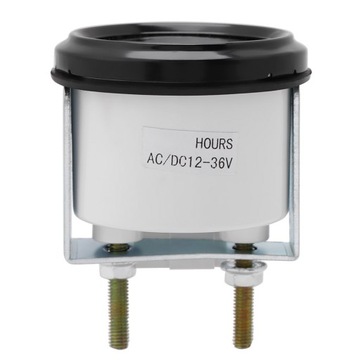 LICZNIK MOTOGODZIN CZASU PRACY MASZYN 12-36V KOPARKA WIDLAK TRAKTOR KOPARKA