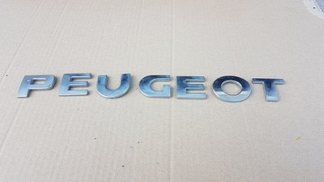 PEUGEOT BOXER ZNAKY NÁPIS ZNAK
