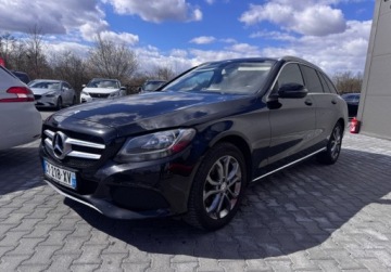 Mercedes Klasa C W205 Kombi 200 BlueTEC 136KM 2016 Mercedes-Benz Klasa C bezwypadekserwisz Niemiecjedzie jak nowefak vat