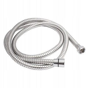 Wąż prysznicowy chrom rozciągany 2-2,5m 200 - 250 cm