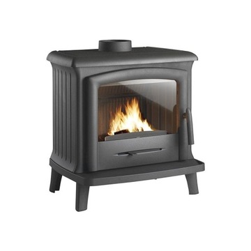 PIEC PIECYK KOMINEK ŻELIWNY WOLNOSTOJĄCY NA DREWNO INVICTA NORIK 6kW