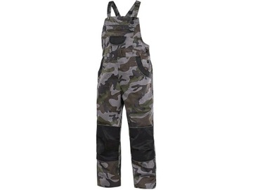 SPODNIE DZIECIĘCE OGRODNICZKI MORO CAMO wzr 140 cm