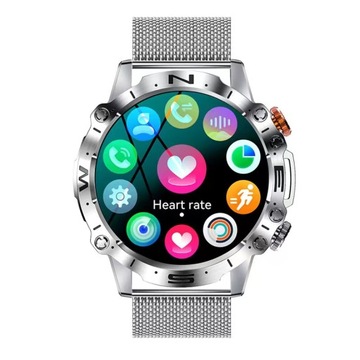 Smartwatch Vess K59 ROZMOWY MENU PL WIELOFUNKCYJNY czarny