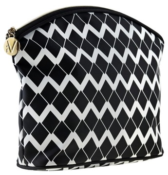 Kosmetyczka damska organizer kuferek torebka INTER-VION seria BLACK&WHITE