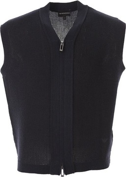 Emporio Armani sweter niebieski rozmiar L