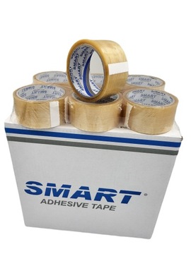 TAŚMA PAKOWA KLĘJĄCA SMART SOLVENT 48/50 36 szt.
