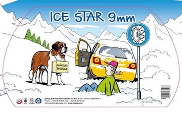 Цепи противоскольжения ICE STAR 74 9 мм, допуск R15 205/70