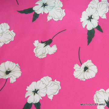NOWA Bluzka damska TOP na ramiączkach koszulka W KWIATY róż Warehouse