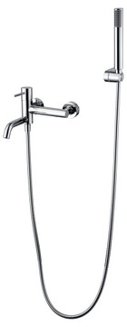 BATERIA WANNOWA ŚCIENNA CHROM