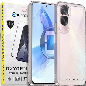 Etui Case OXYGEN PURE do Honor 90 LITE + szkło hartowane na ekran
