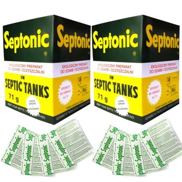 SEPTONIC Aktywator ENZYMY Eko SASZETKI do Szamb 8s
