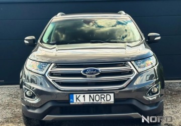 Ford Edge II SUV 2.0 TDCi Twin-Turbo 210KM 2016 Ford Edge Bezwypadkowy, FV23, 4x4, Titanium, KredytowanieLeasing, gwarancja, zdjęcie 3