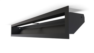 КАМИННАЯ РЕШЕТКА DEFRO HOME ПРЯМАЯ LUFT 650X90 2x