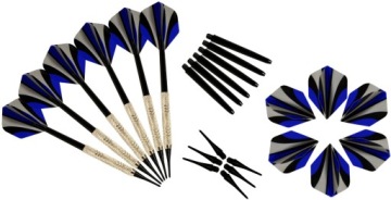 НАБОР ДРОТИКОВ 6 ШТ. + ПЛАСТИКОВЫЕ НАКОНЕЧНИКИ