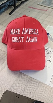 CZAPKA BEJSBOLÓWKA HAFT LOGO NAPISEM NADRUKIEM