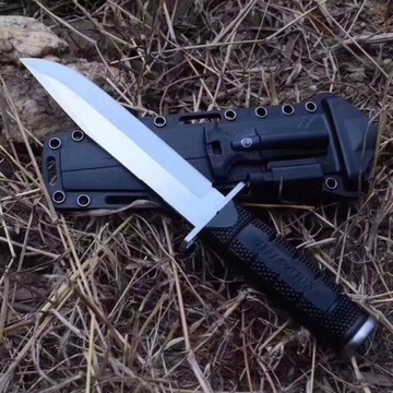 ВОЕННЫЙ ТАКТИЧЕСКИЙ НОЖ ОСТРЫЙ ПЕРВЫЙ ФОНАРЬ PRO ND8
