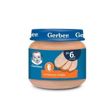 GERBER obiadek delikatny indyk 80g