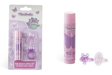 МАРТИНЕЛИЯ Бальзам для губ детский + кольца