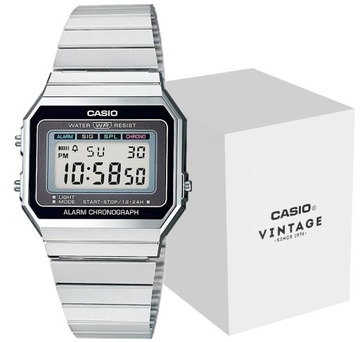 Zegarek CASIO A700WE-1AEF Unisex + BOX