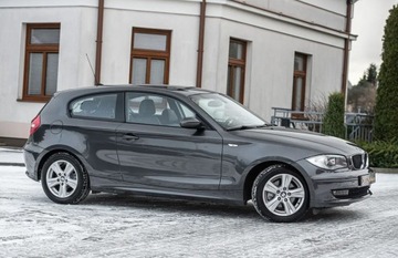 BMW Seria 1 E81/E87 Coupe E82 120d 177KM 2007 BMW Seria 1 2.0D 177KM Lift NaVi Skora Alu Pdc Full Serwis ASo Gwarancjia, zdjęcie 2