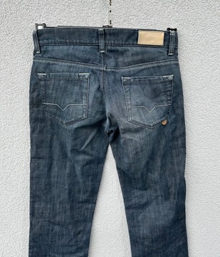 Hugo Boss W27 L34 vintage proste spodnie jeansowe damskie