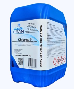 Podchloryn sodu chlor płynny 6kg