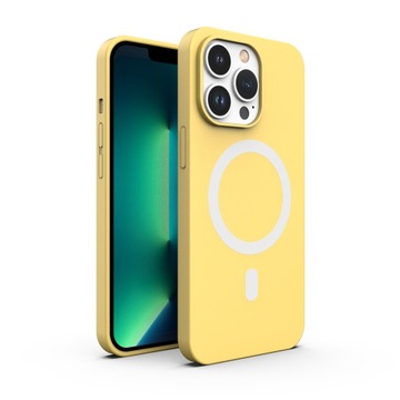 ETUI PREMIUM SILICONE MAGSAFE DO IPHONE 13 PRO MAX