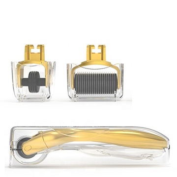 3X DERMA ROLLER CIAŁO TWARZ OCZY DERMAROLLER 3W1