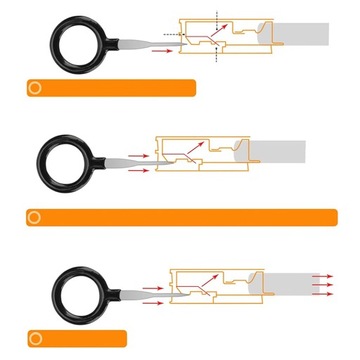 КЛЮЧИ ДЛЯ ВЫТЯЖЕНИЯ ШТЫРЕВ И РАЗЪЕМА ПРОВОДНЫХ СОЕДИНИТЕЛЕЙ 100 ЭЛ С КОРПУСОМ