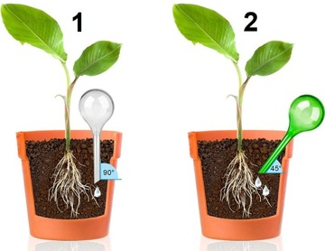 2x ДИСПЕНСЕР ДЛЯ ПОЛИВНЫХ ШАРИКОВ ДЛЯ ЦВЕТОЧНЫХ РАСТЕНИЙ