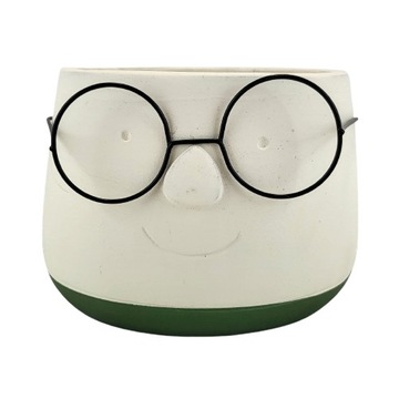 OSŁONKA ZIELONA Z OKULARAMI FI12