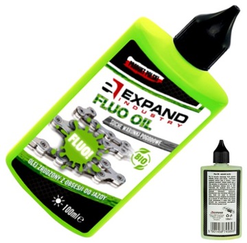 Olej do łańcucha EXPAND Fluo 100ml - suche warunki
