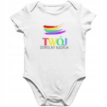 POLSKIE BABY BODY DZIECIĘCE Z TWOIM NADRUKIEM LOGO